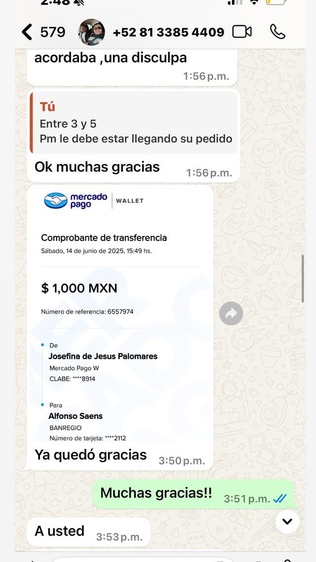 Referencia de cliente 1