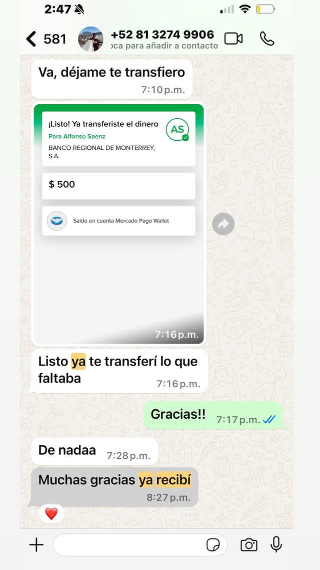 Referencia de cliente 2